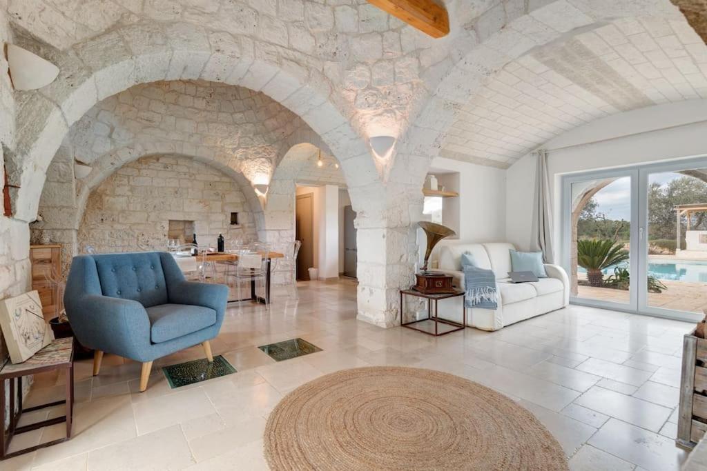 Trulli Gianpaolo - Luxury Villa Ostuni Bagian luar foto